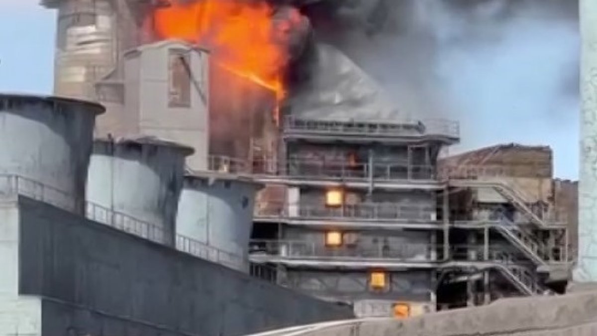 Konya Şeker’e bağlı Kangal Termik Santrali’nde yangın