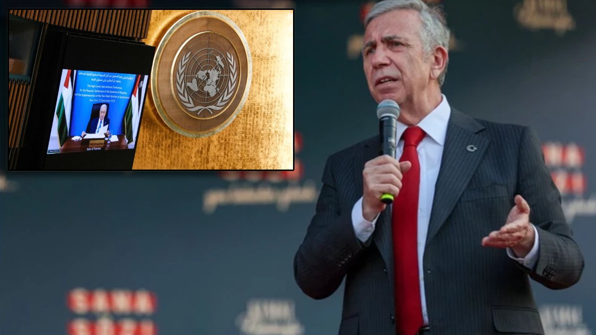 Yavaş'tan Filistin Devleti'ni tanıyan ülkelere mektup: 'İki devletli çözüm dünyaya barış getirecek'