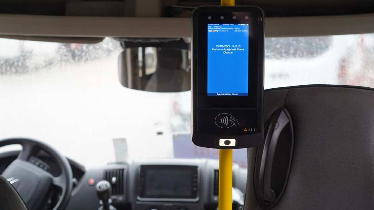 Bilecik'te toplu ulaşımda nakit ödeme dönemi sona erdi