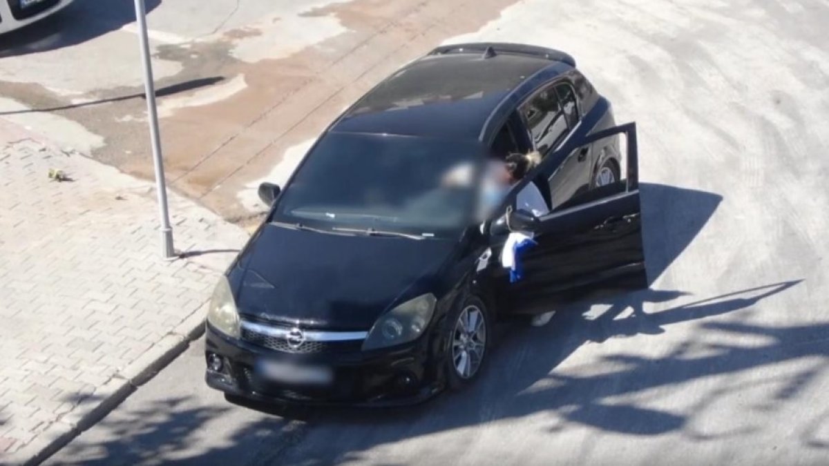 Polisi görünce eşiyle yer değiştiren sürücü dronla yakalandı: Ehliyetsiz sürücüye ceza uygulandı