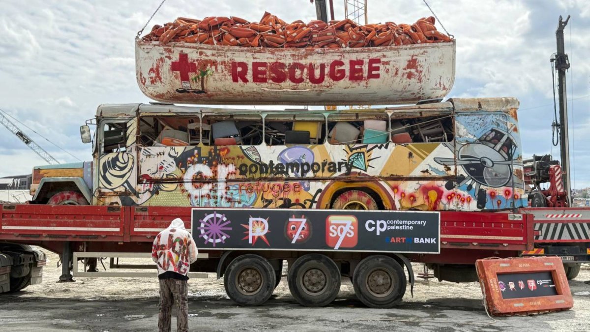 Contemporary İstanbul’da ‘kaçak’ Filistin eylemi