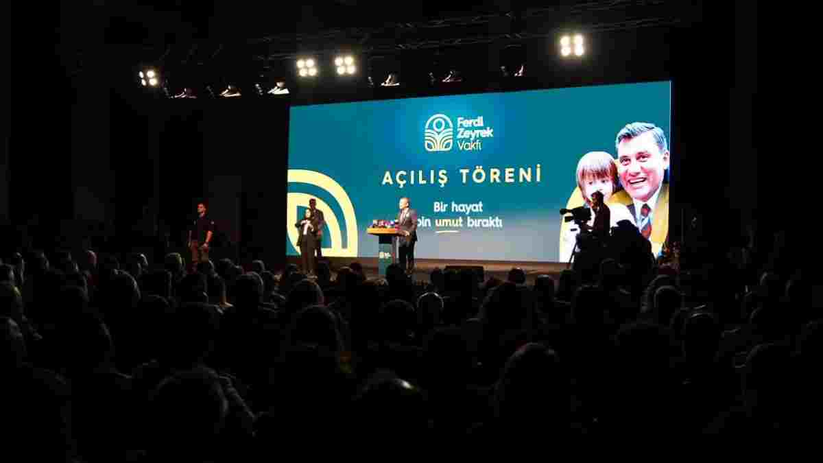 Ferdi Zeyrek’in hayalleri vakıfla geleceğe taşınıyor