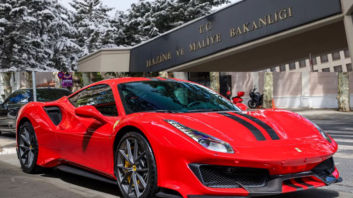 Türkiye'deki vergisiz 'T' plakalı Ferrari'lerin sırrı ortaya çıktı: Maliye düğmeye bastı