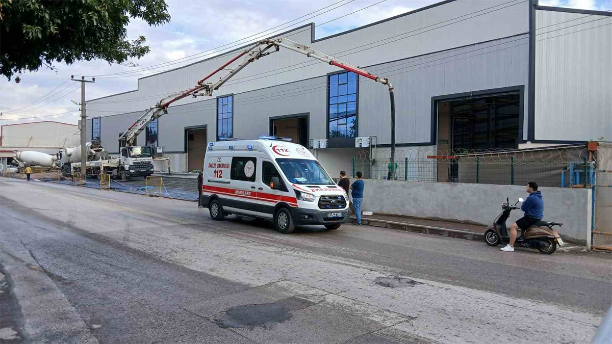 Kocaeli'de fabrika inşaatında 1 işçi elektrik akımına kapıldı