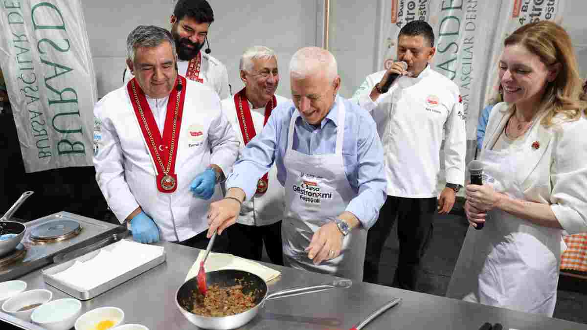 Gastronomi Festivali Bursa'yı dünya sofrasına taşıdı