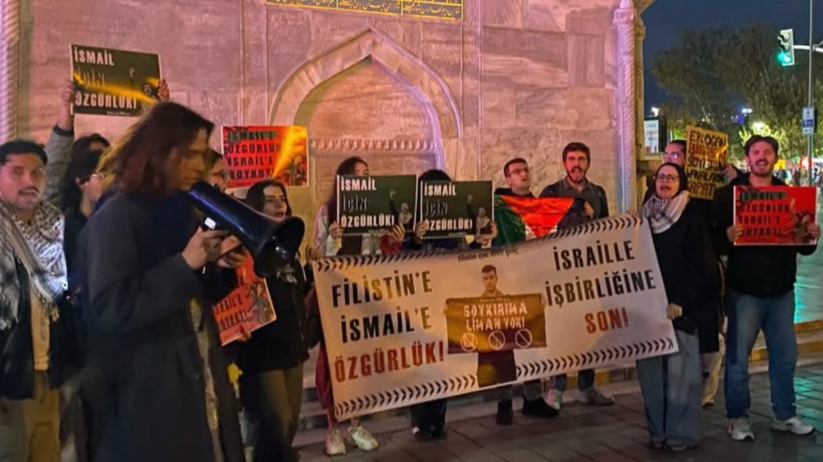 Filistin aktivisti İsmail Çelik 2 aydır tutuklu: AK Parti önünde protestoya abluka