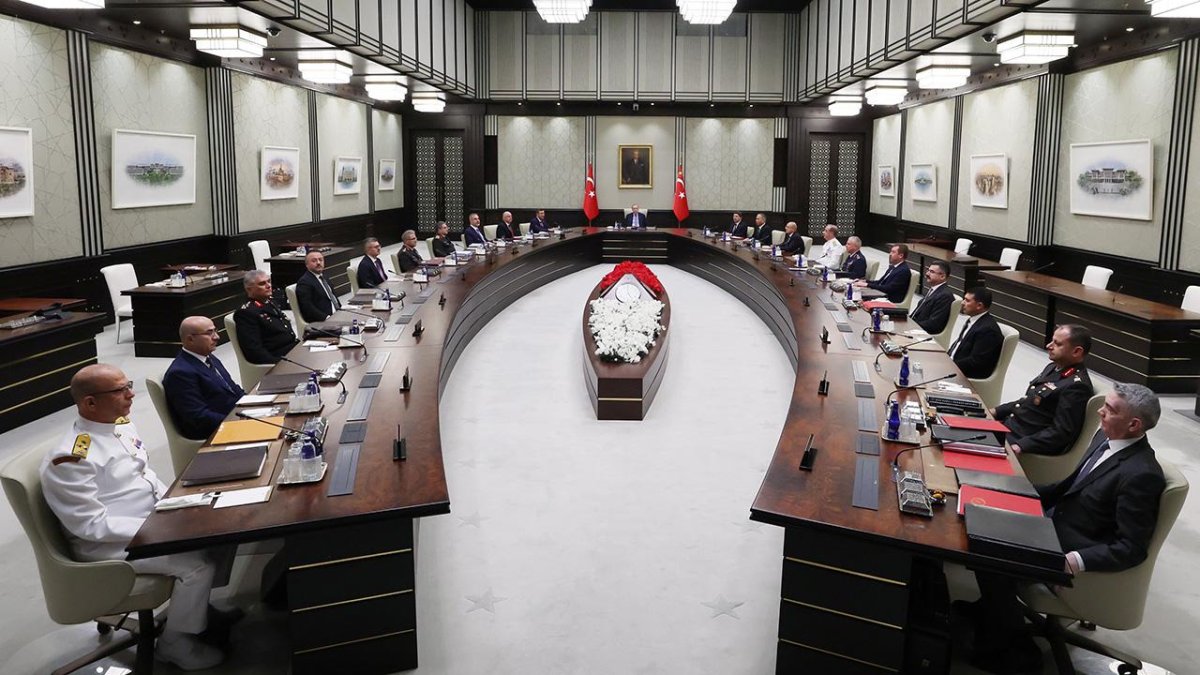 MGK'dan Gazze vurgusu: Kalıcı barışa yönelik her türlü müspet adıma katkı sunulacak