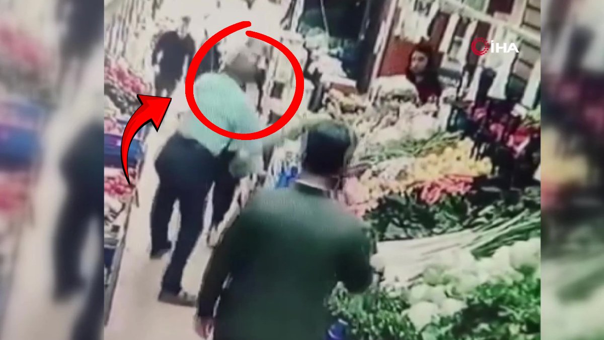 Markette köpek tartışması kanlı bitti! Kadına yumruk atan adam her yerde aranıyor