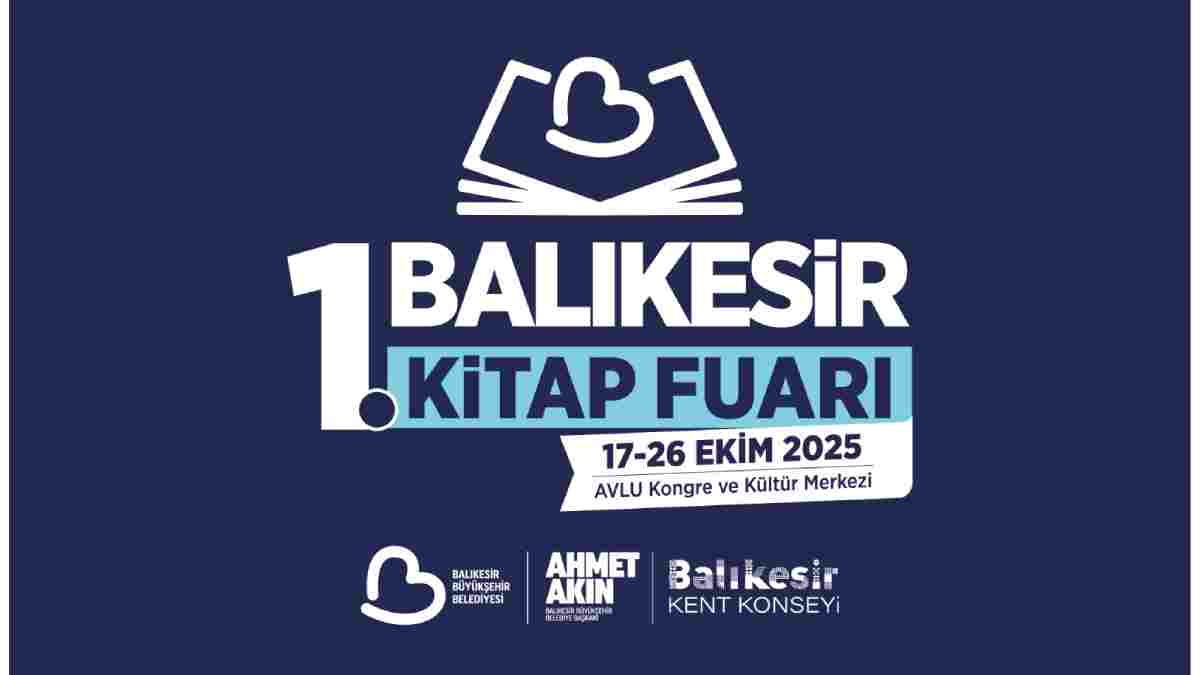 1. Balıkesir Kitap Fuarı 17-26 Ekimde açılıyor