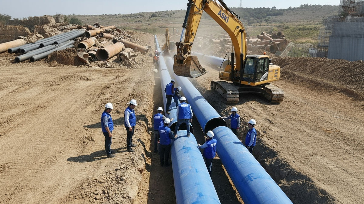 Ankara'da su krizi! Barajda borular patladı: Su, dönüşümlü veriliyor