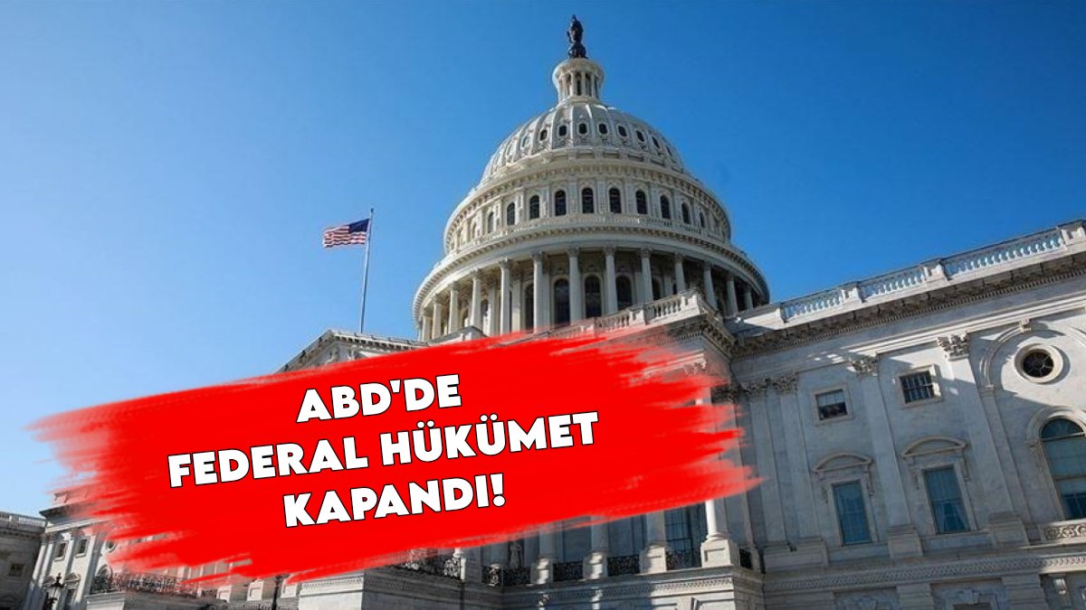 ABD'de fiş çekildi, hükümet kapandı: 4 milyon memur bir gecede maaşsız kaldı