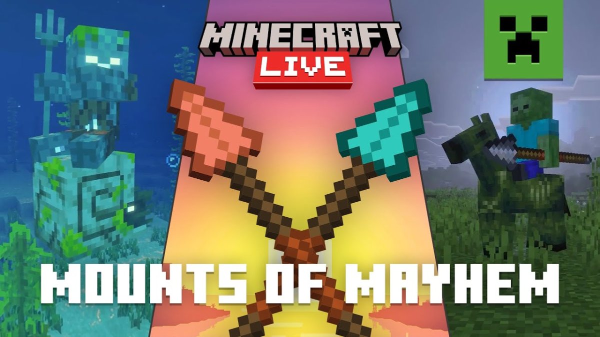 Minecraft Live'da yeni güncelleme duyuruldu: "Mounts of Mayhem" geliyor!