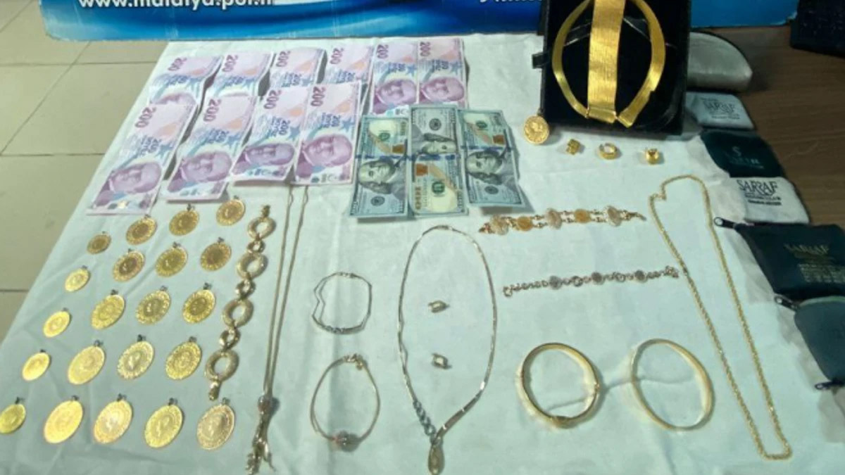 Erzurum'da 1 milyon 250 bin liralık altın hırsızlığı: Yeğen ve nişanlı gözaltında
