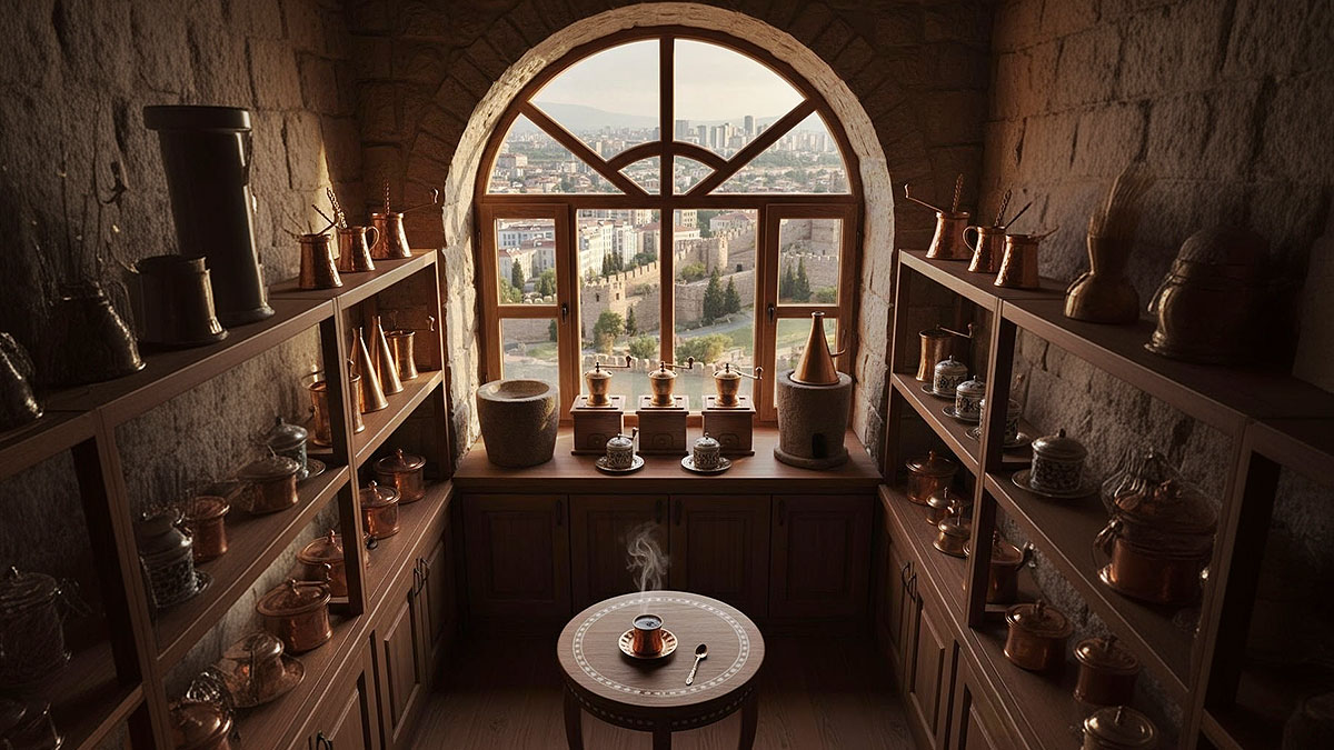 Ankara'nın en keyifli yeri! Kahve kokusu, tarih kokusuyla karıştı