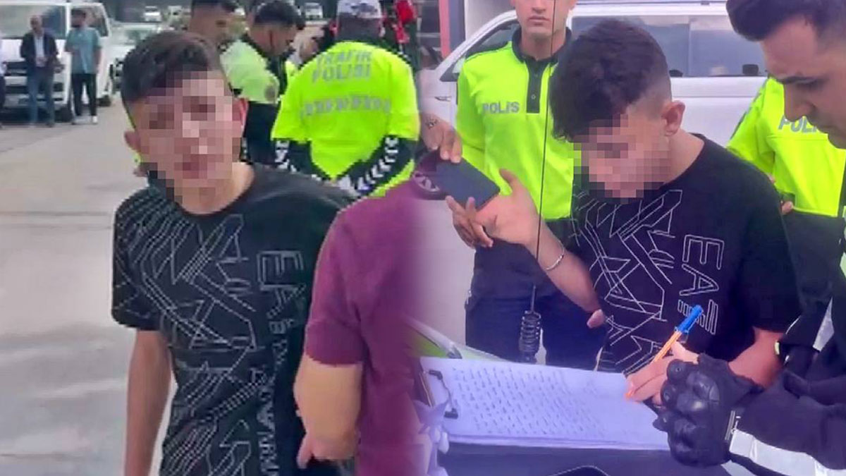 Çocuk sürücüden gazetecilere hadsiz tehdit! Hem suçlu hem güçlü