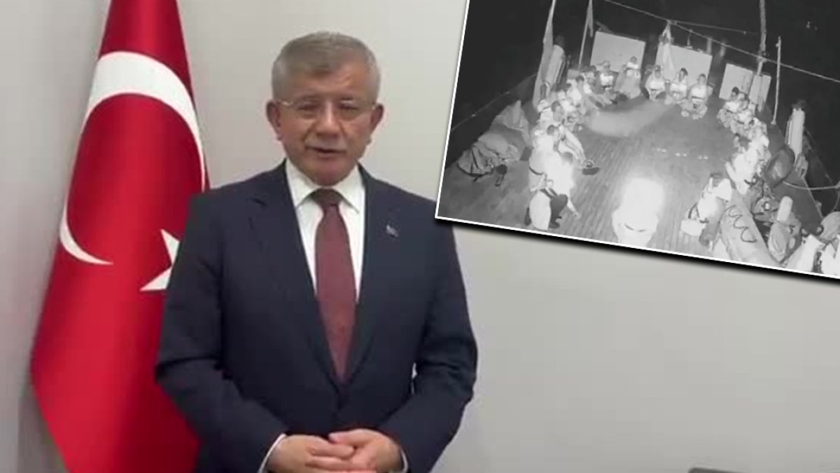 Davutoğlu'ndan Sumud Filosu'na destek çağrısı: Yüksek bir sesle soykırımcı İsrail'e dur demeliyiz