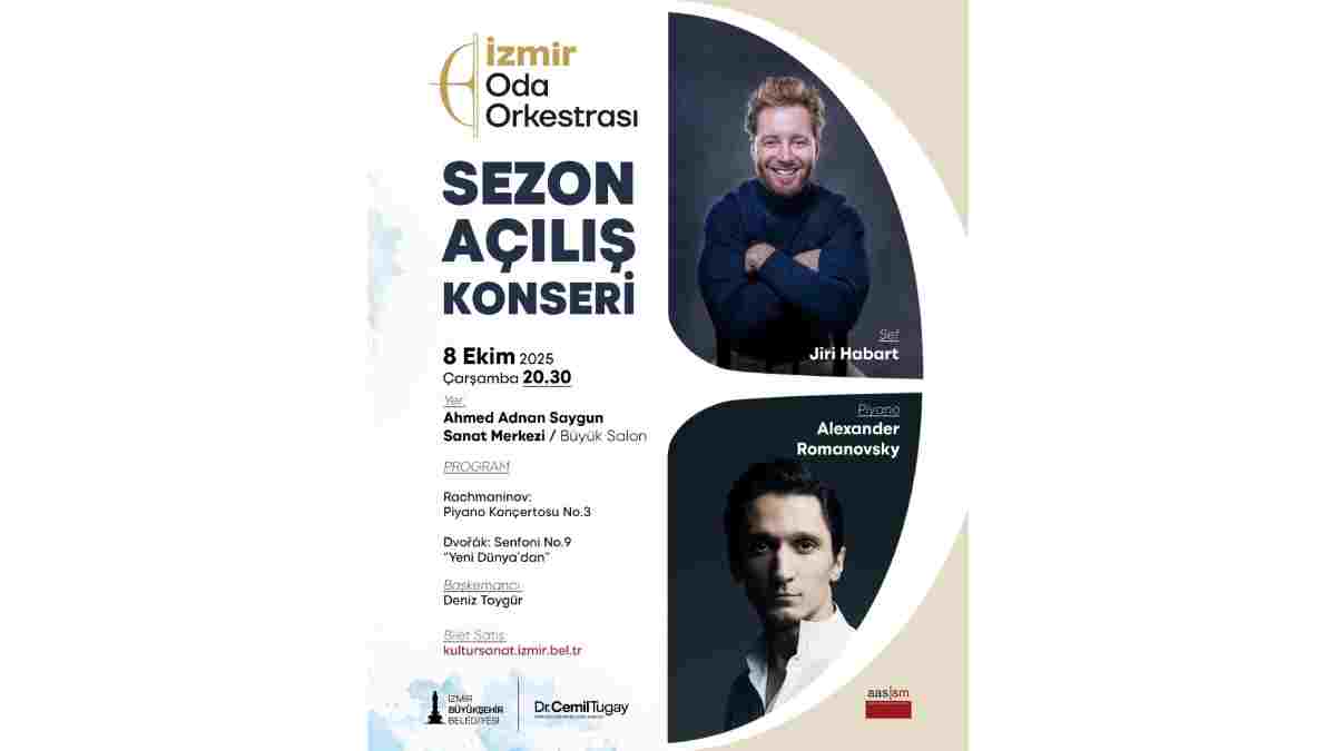 İzmir Oda Orkestrası 2025-2026 konser sezonunu açıyor