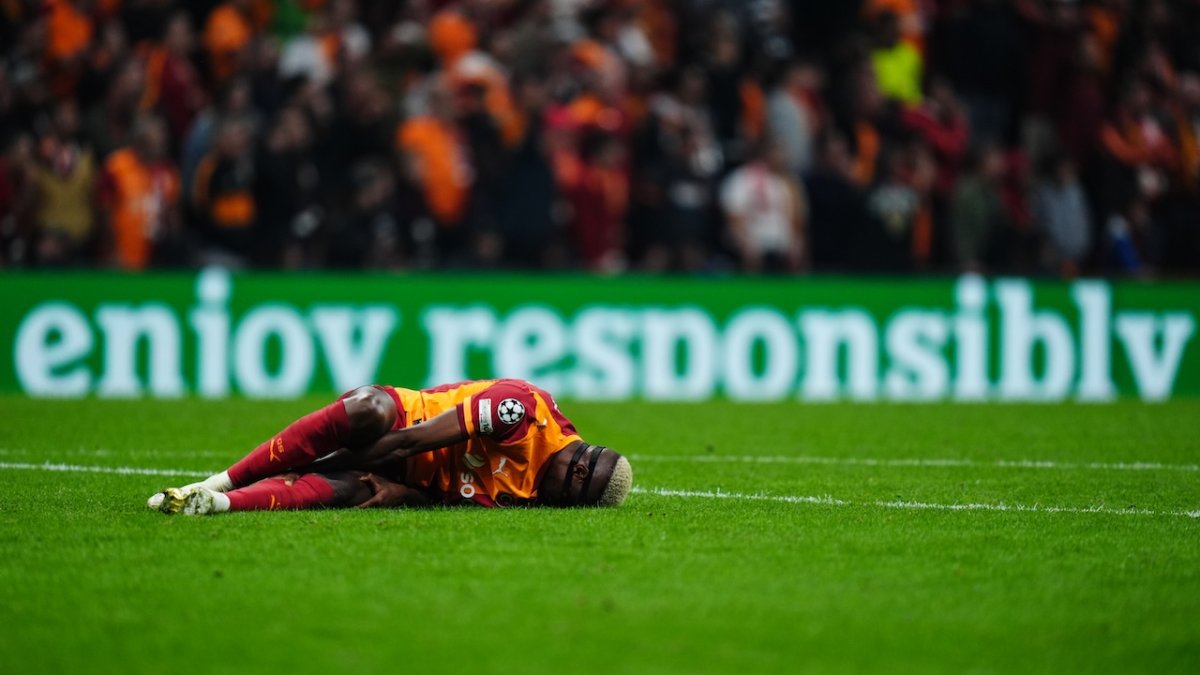 Beşiktaş derbisi öncesi Galatasaray'da Victor Osimhen endişesi