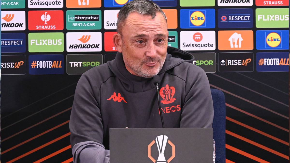 Nice teknik adamı Franck Haise Fenerbahçe maçı öncesinde umutlu konuştu