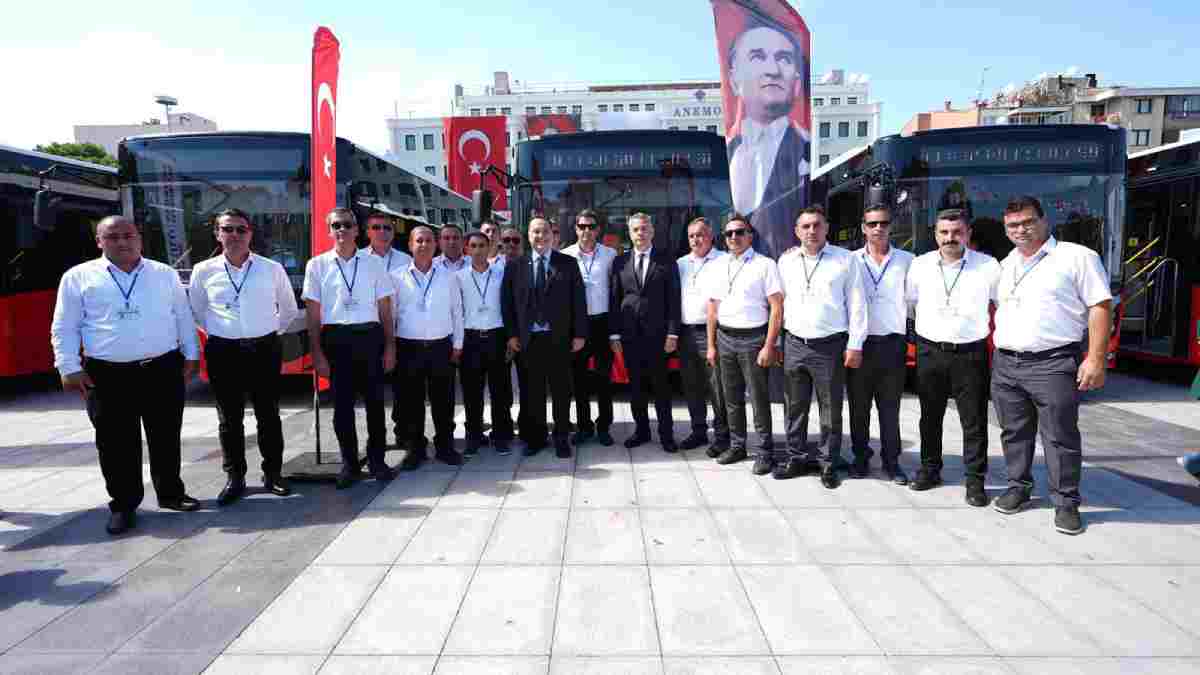Manisa Büyükşehir, toplu ulaşım konforu için filoya 35 yeni otobüs ekledi