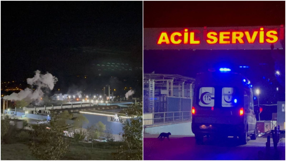 Bartın'da fabrikada gaz sızıntısı; 32 işçi hastaneye kaldırıldı