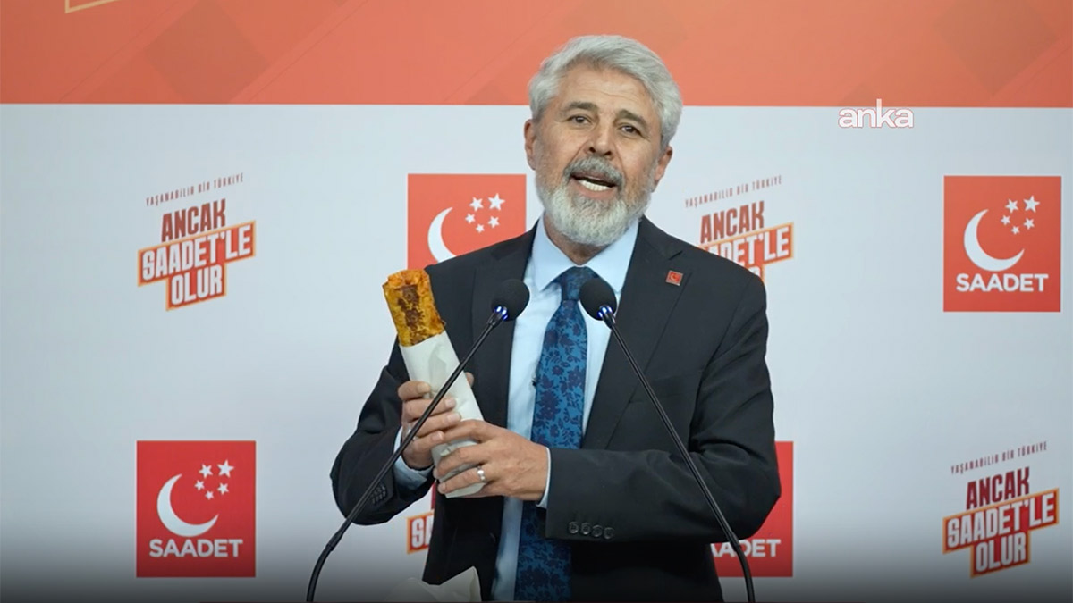 Saadet Partisi’nden dürümflasyon tepkisi: '2002'de 86 tavuk dürüm alınıyordu, bugün 20'ye düştü'