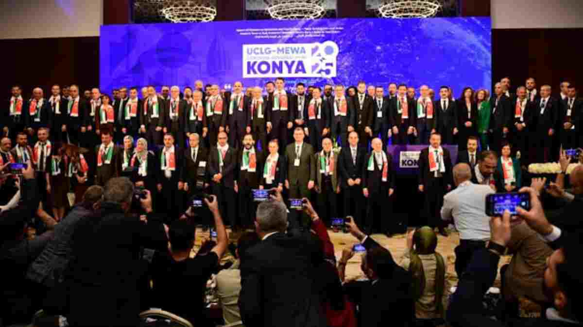 Belediye Başkanı Eyüp Kahveci, UCLG-MEWA Kongresine katıldı