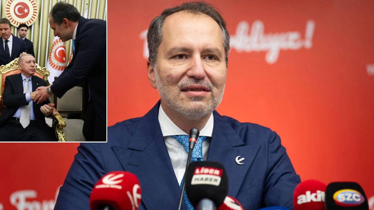 Erbakan’dan Erdoğan’la verilen fotoğrafa açıklama: Yeni bir ittifakın habercisi değil