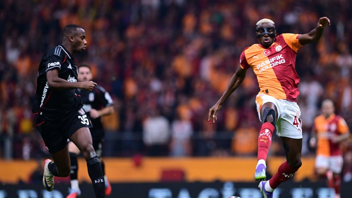 Derbide kazanan çıkmadı: Galatasaray, 10 kişi kaldığı maçta Beşiktaş ile 1-1 berabere kaldı