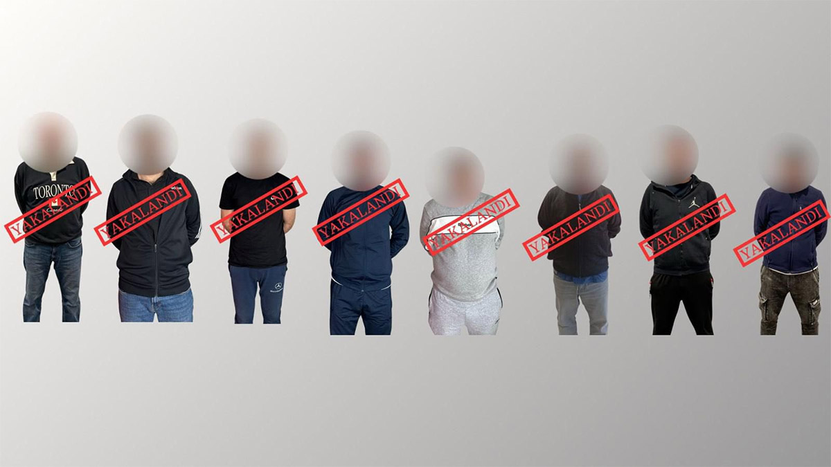 Kırmızı bültenle ve ulusal düzeyde aranan 8 kişi Türkiye'ye getirildi