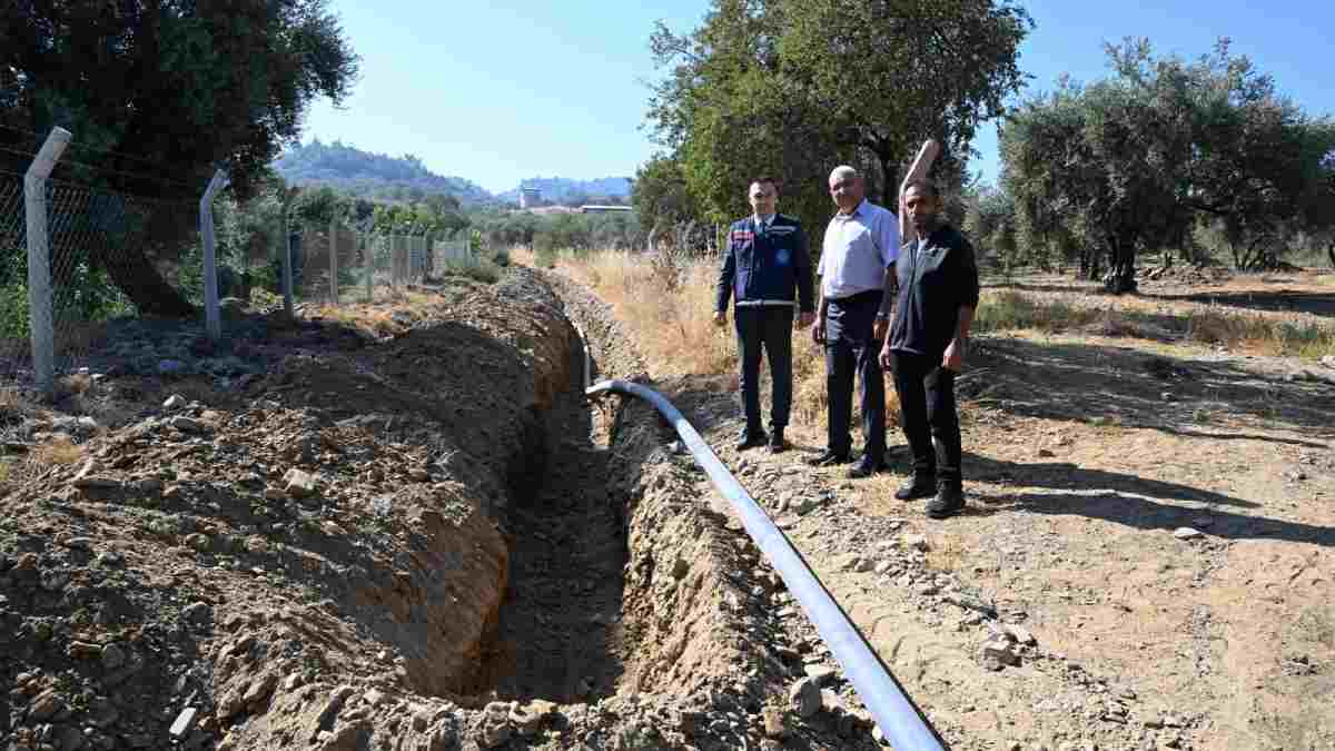 Çepnibektaş’ta yılların içme suyu hattı sorunu sona eriyor