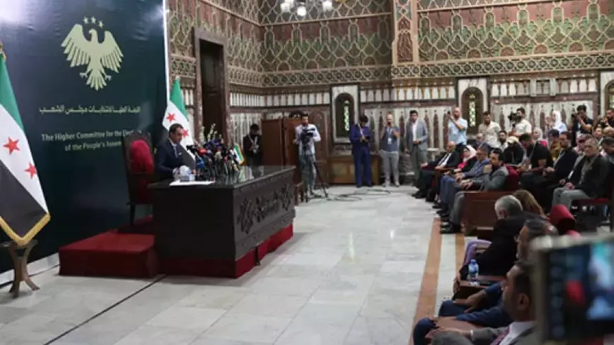 Suriye'de Halk Meclisi seçim sonuçları açıklandı: 119 vekil seçildi, 21 sandalye boş kaldı