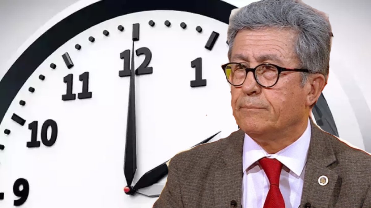 Prof. Dr. Taner Demirer'den ezber bozan açıklama: Saatler acilen geri alınmalı!