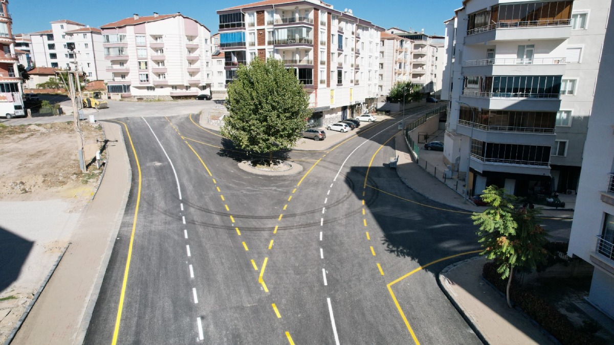 Nasuhdede Mahallesi Hacıhasan Caddesi yeni görünümüne kavuştu