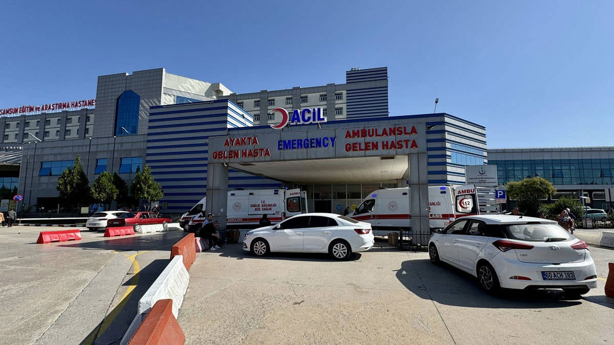 Samsun'da su deposunda tinerle temizlik yapan 2 işçi zehirlendi