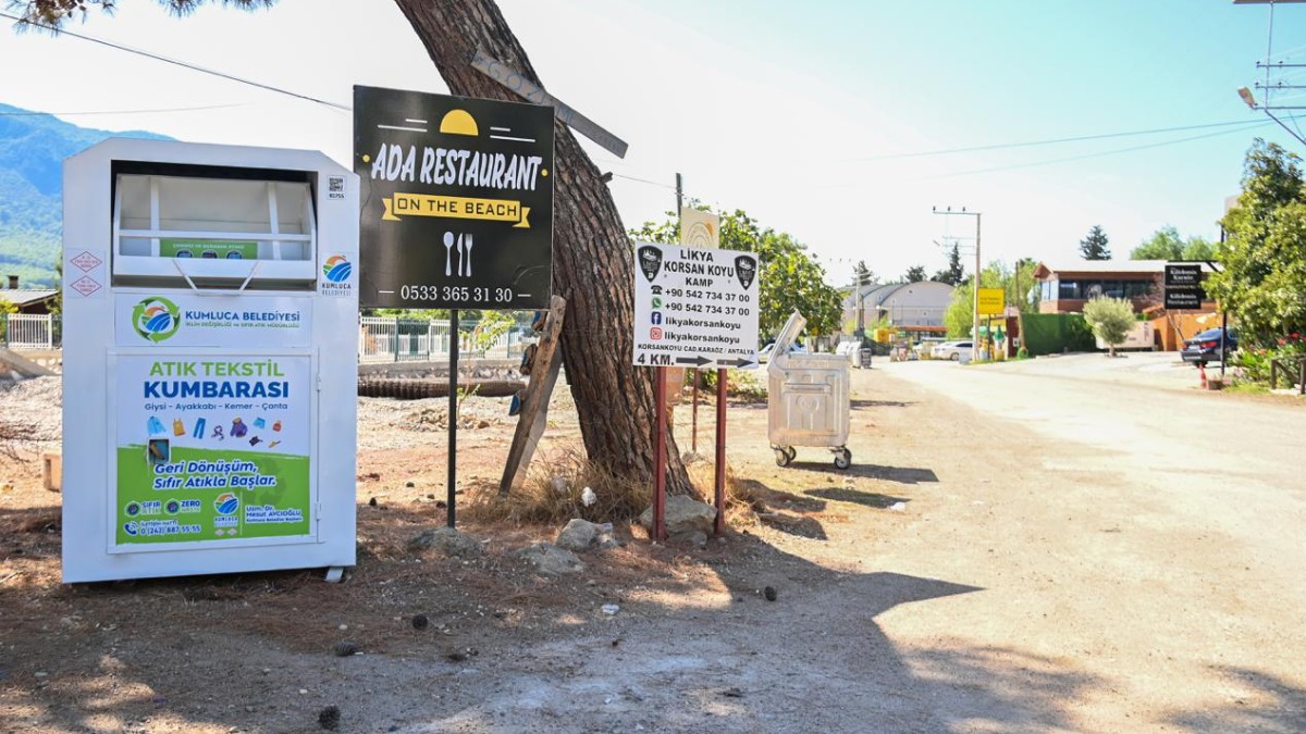 Kumluca’da toplam giysi kumbarası 41 adete yükseldi