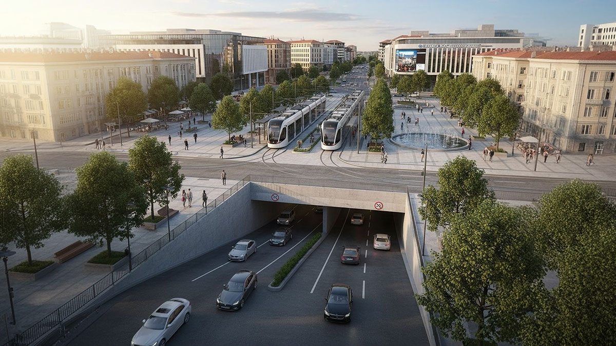 Adapazarı-Serdivan tramvay hattında yeni yol haritası! Tünelden değil, meydandan geçecek