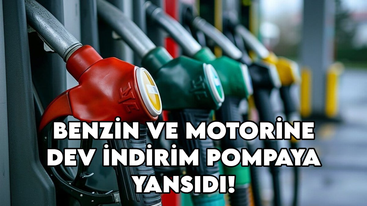 Son dakika... Araç sahiplerine bayram havası! Gece yarısı pompaya yansıdı: Benzin ve motorine dev indirim geldi!