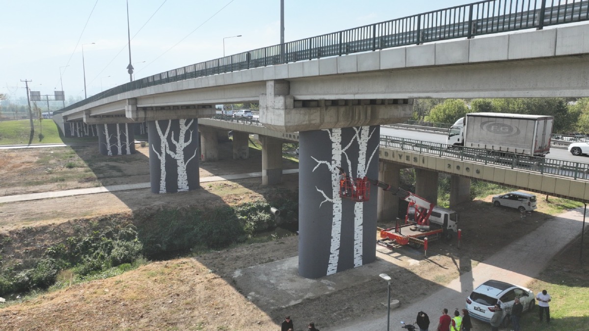 Bursa'nın hazineleri duvarları güzelleştiriyor