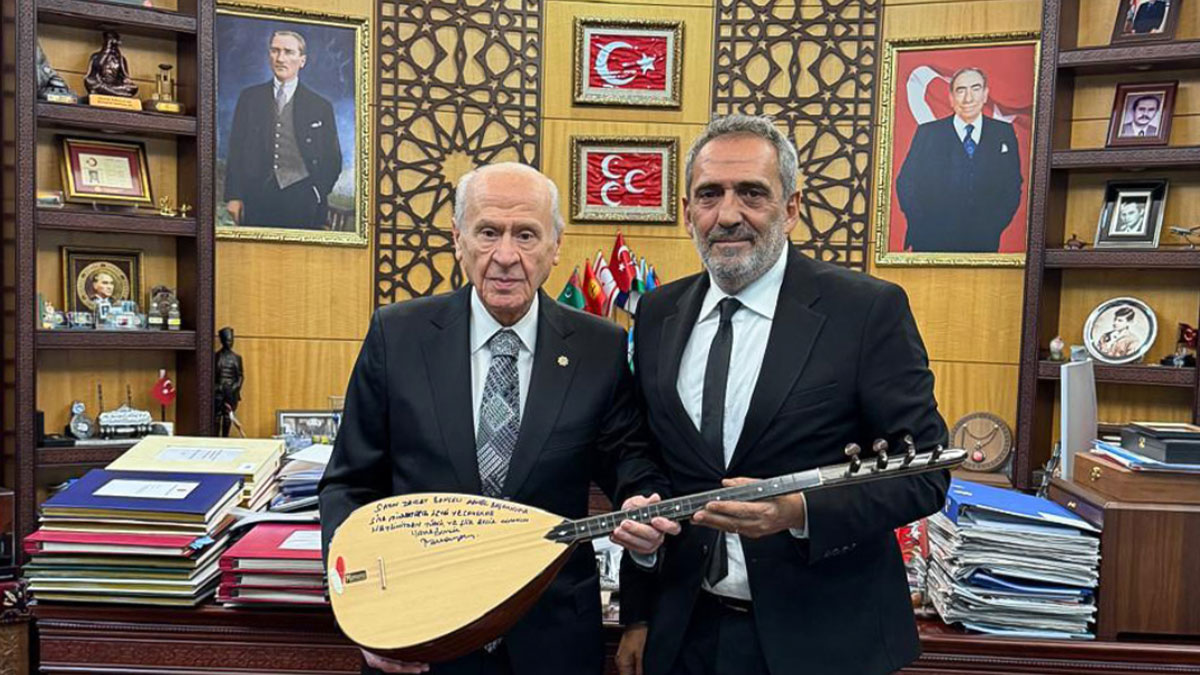 Yavuz Bingöl, Devlet Bahçeli'yi makamında ziyaret etti