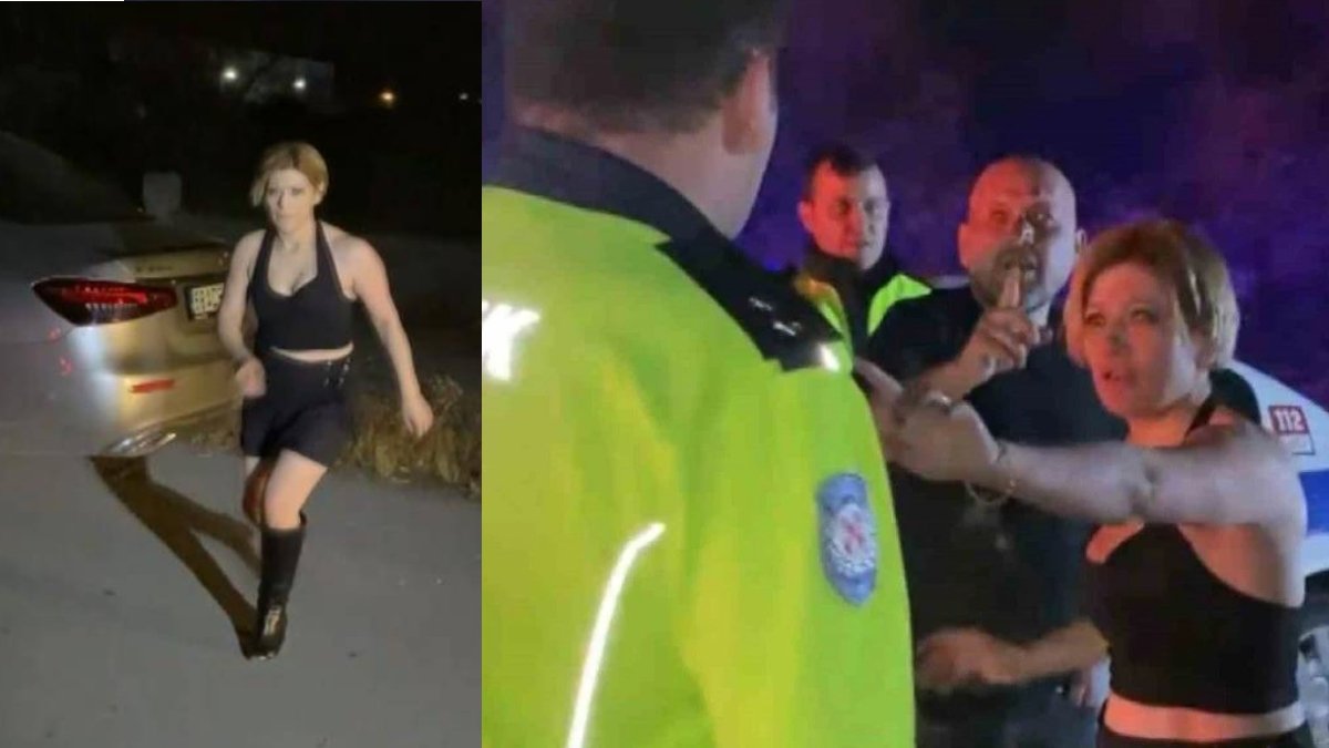 Polisi "Valiyi arayacağım" diyerek tehdit etti! Bir de üstüne rüşvet teklif etti: O görüntüler kamerada