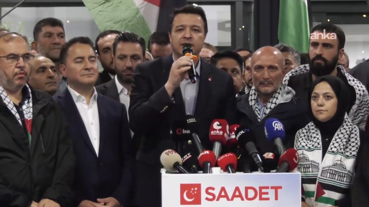 Arıkan, Özgürlük Filosu vekillerini karşıladı: O gemiler Gazze’ye merhamet, umut, özgürlük taşıyordu