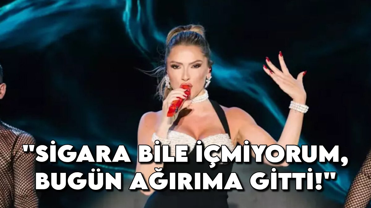 Hadise'den gözaltı sonrası ilk açıklama sahnede geldi: "Sigara bile içmiyorum, bugün ağırıma gitti!"