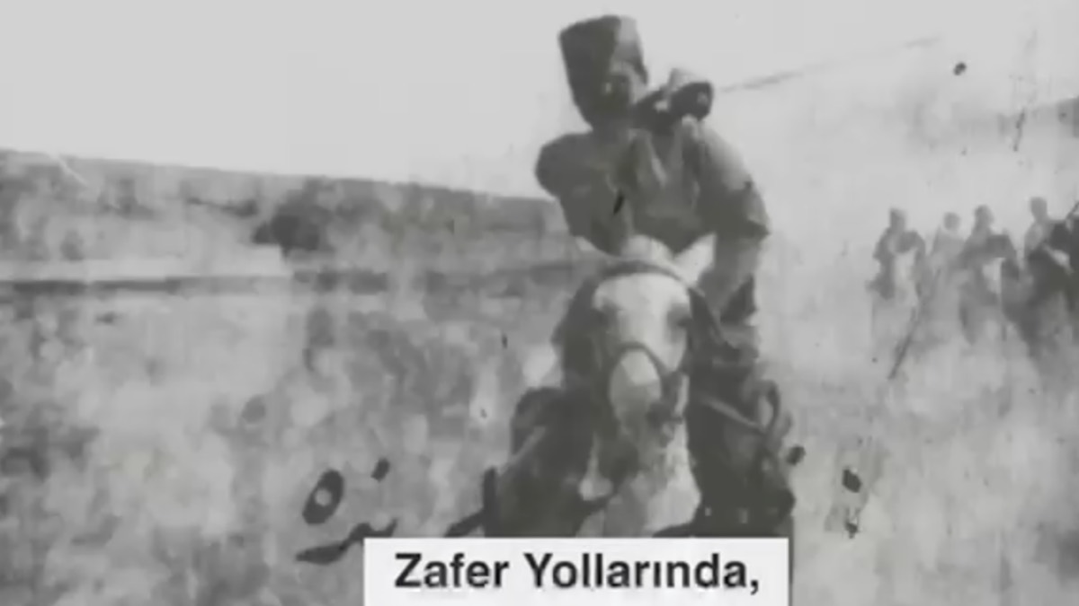 Kurtuluş Savaşı konulu ilk Türk filmine ait görüntüler ortaya çıktı