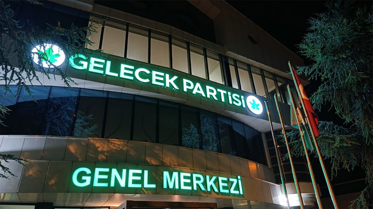 Gelecek Partisi’nin yeni genel merkez binası açılıyor
