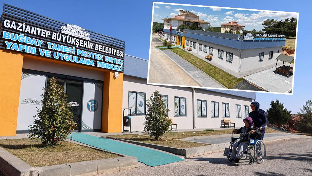 Gaziantep Büyükşehir’den Türkiye’de bir ilk: Buğday Tanesi Protez Ortez Merkezi engellilere umut oluyor