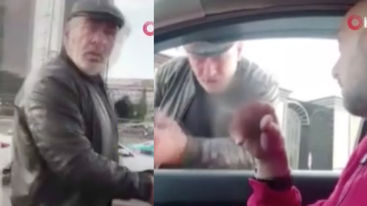 'Beni katil etme' diyerek sürücüyü tehdit eden taksici yakalandı