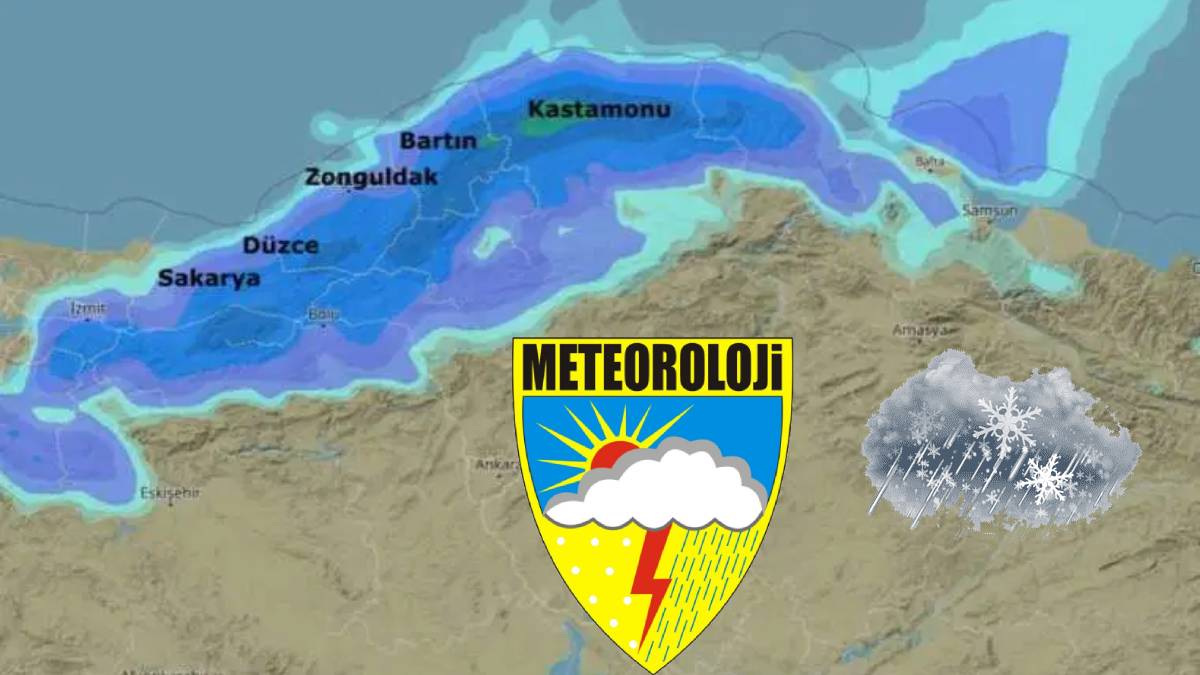 Düzce, Zonguldak, Bartın, Kocaeli, Sakarya, Kastamonu! Meteoroloji tek tek sıraladı: Öğleden itibaren kuvvetle bastıracak