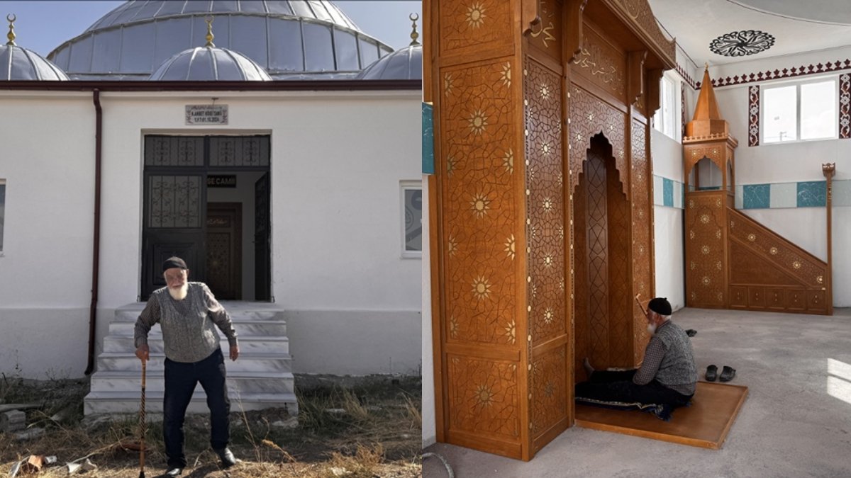 Çocuklarını köye çağırdı, ısrarları sonuç vermedi! 200 dönüm arazisini ise satıp cami yaptırdı