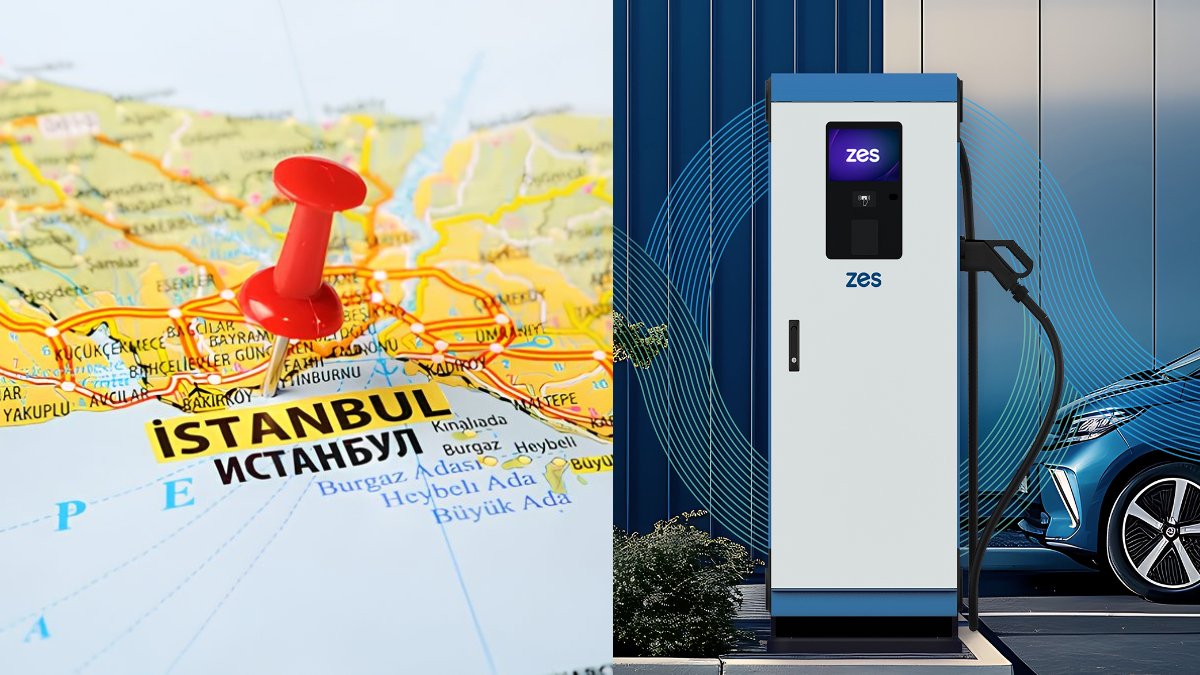 Aynı anda 4 elektrikli aracı şarj ediyor! Vestel imkansızı başardı: İlk istasyon İstanbul'da açıldı